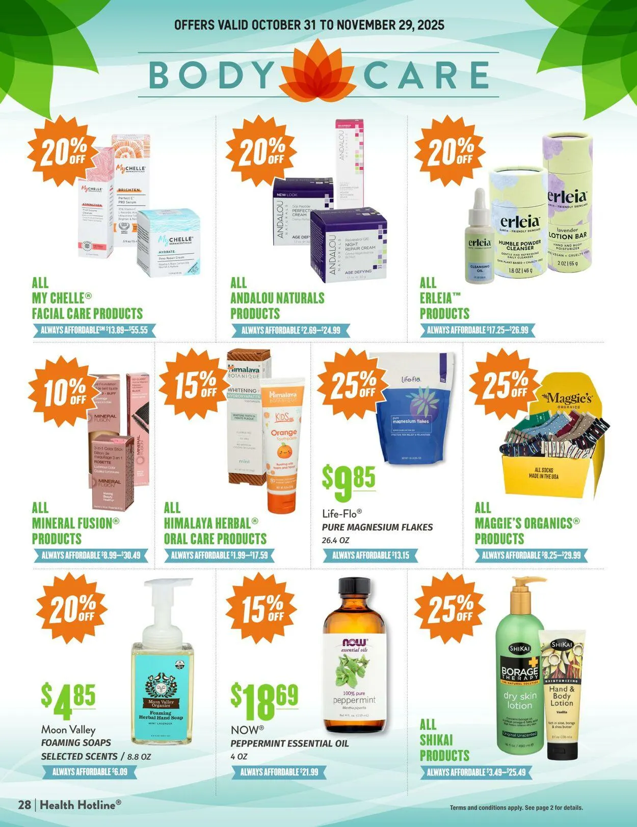 Weekly ad Natural Grocers from October 23 to November 3 2025 - Page 28