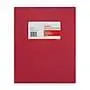 Staples Matte 2-Pocket Plastic Portfolio Folder with Fasteners,
