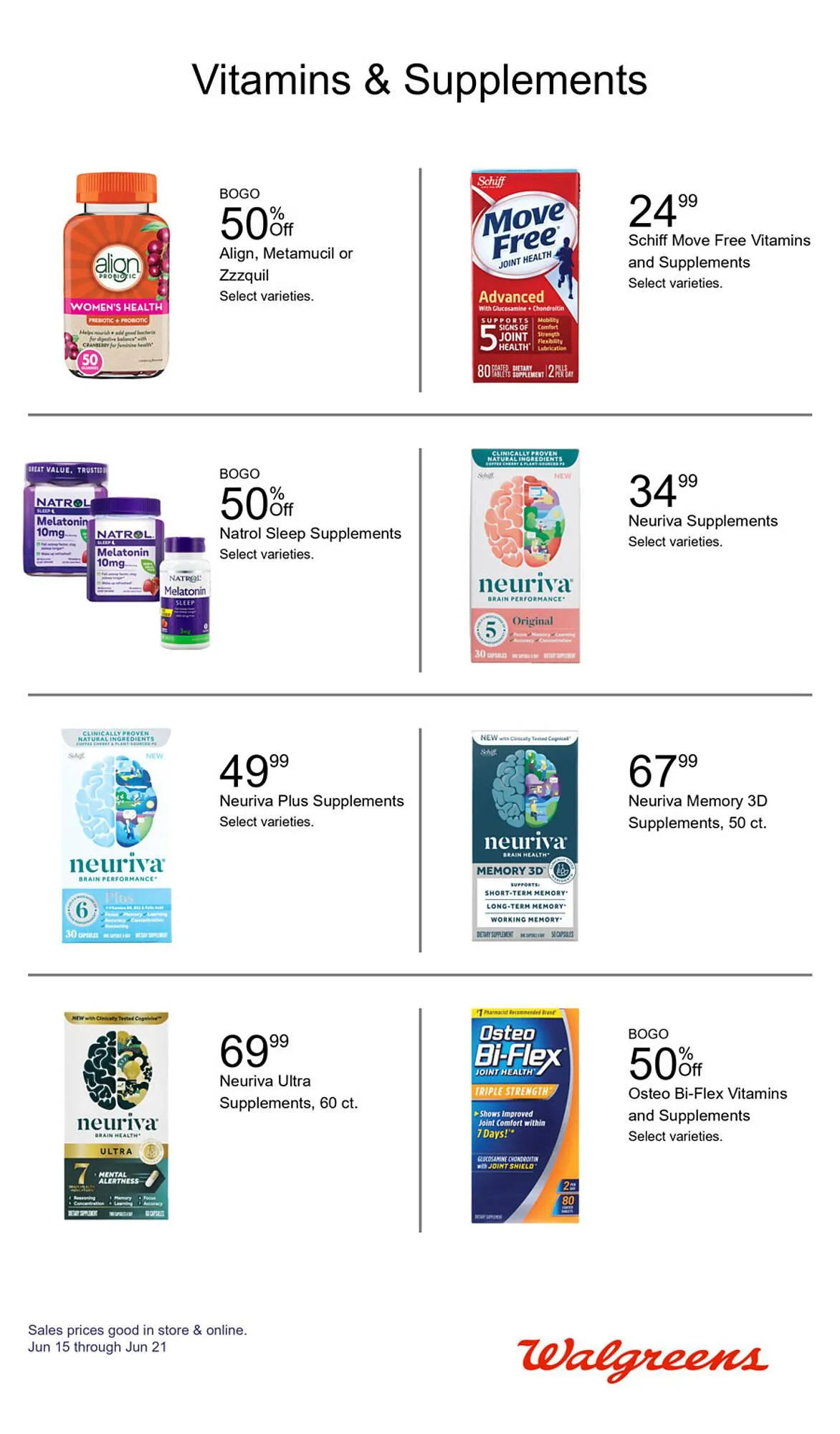 Weekly ad Walgreens Weekly Ad from June 15 to June 21 2025 - Page 12
