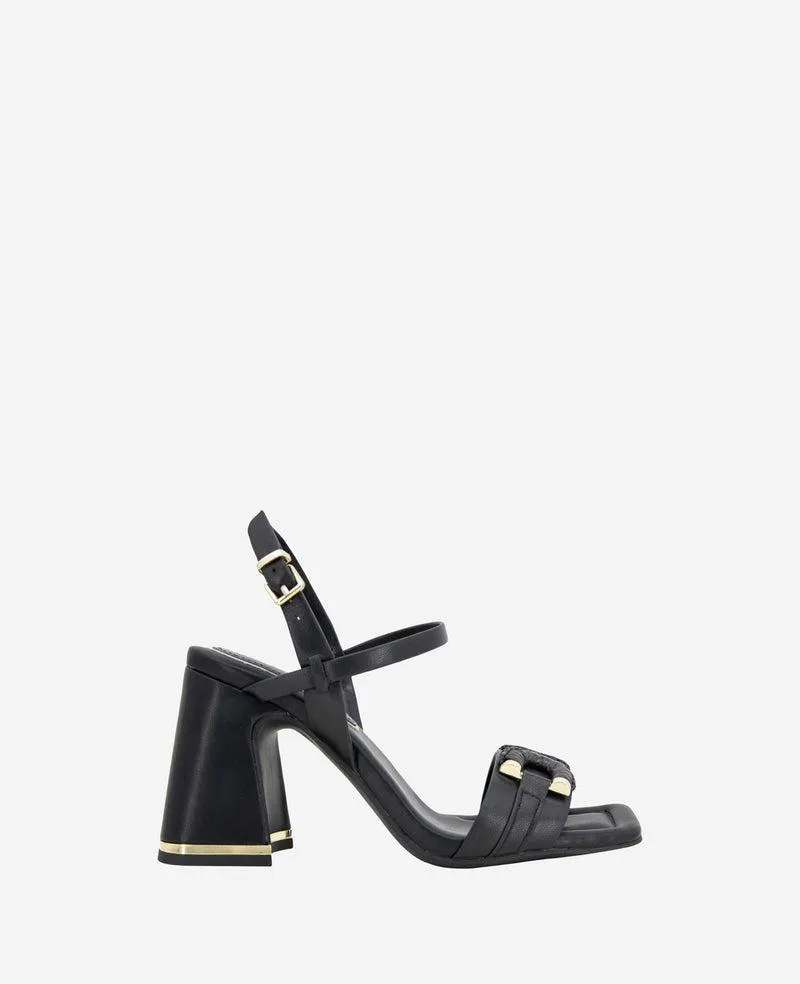 Jessie Heeled Sandal - Black