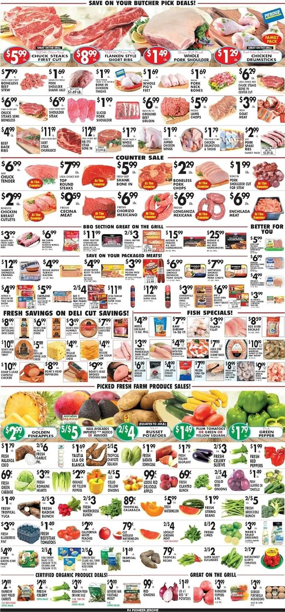Weekly ad Pioneer Supermarkets Weekly Ad from July 4 to July 10 2025 - Page 4
