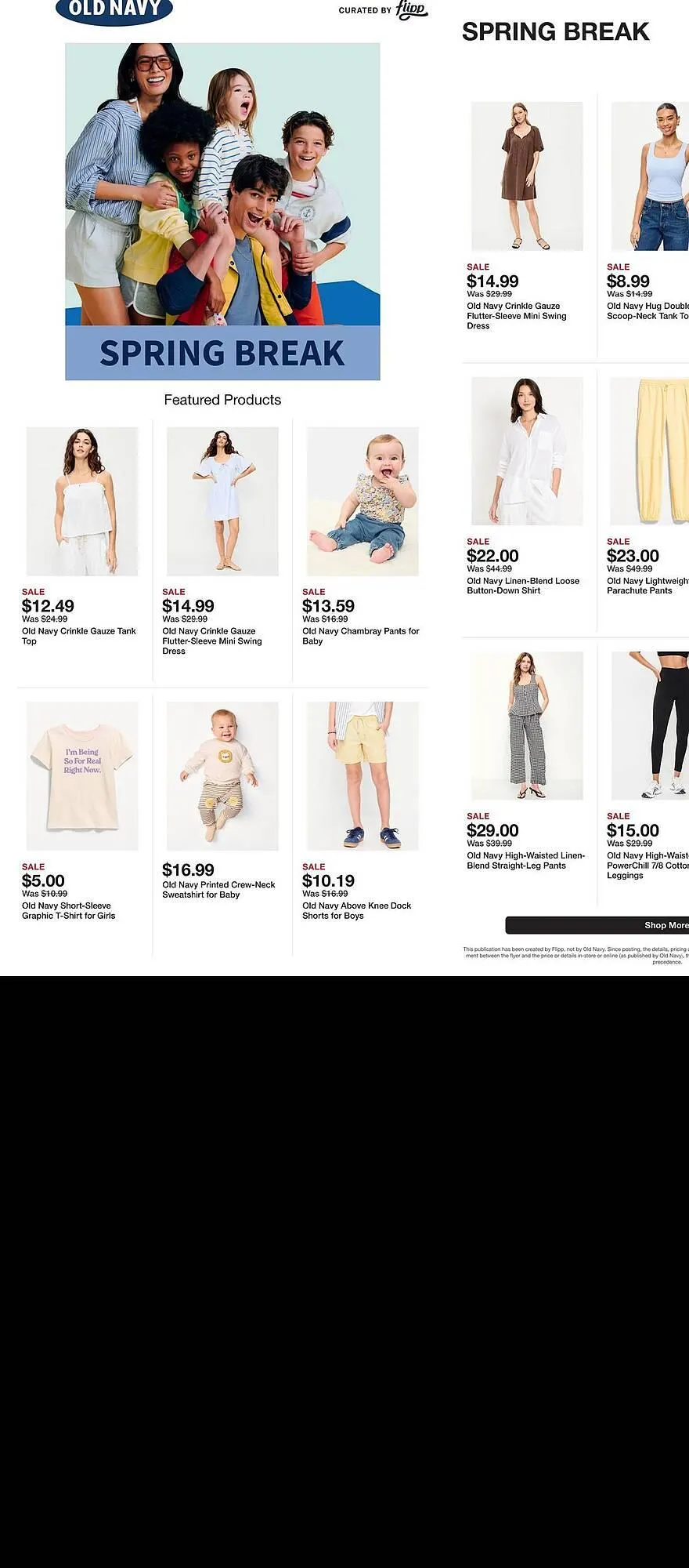 Old Navy weekly ad - 1