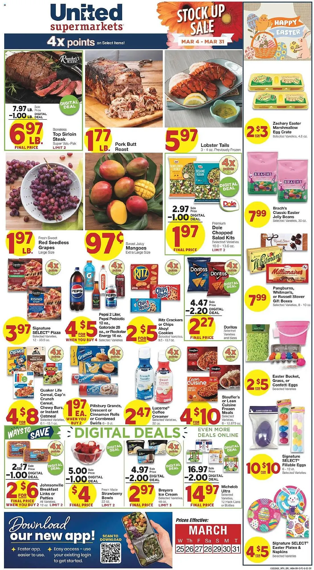 United Supermarkets weekly ad - 1