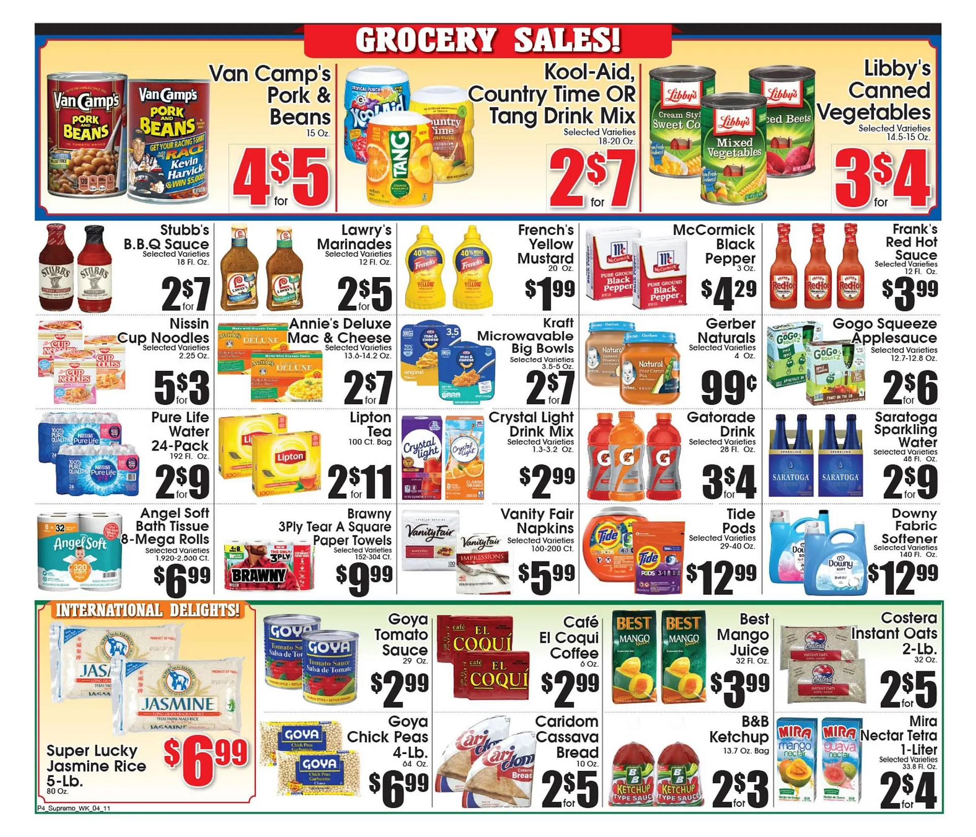 Weekly ad Supremo Foods Inc weekly ad from April 11 to April 17 2026 - Page 4