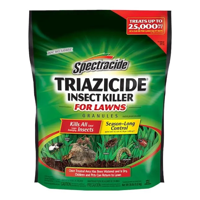 Spectracide Triazicide For Lawns Granules 20.0 -lb Insect killer
