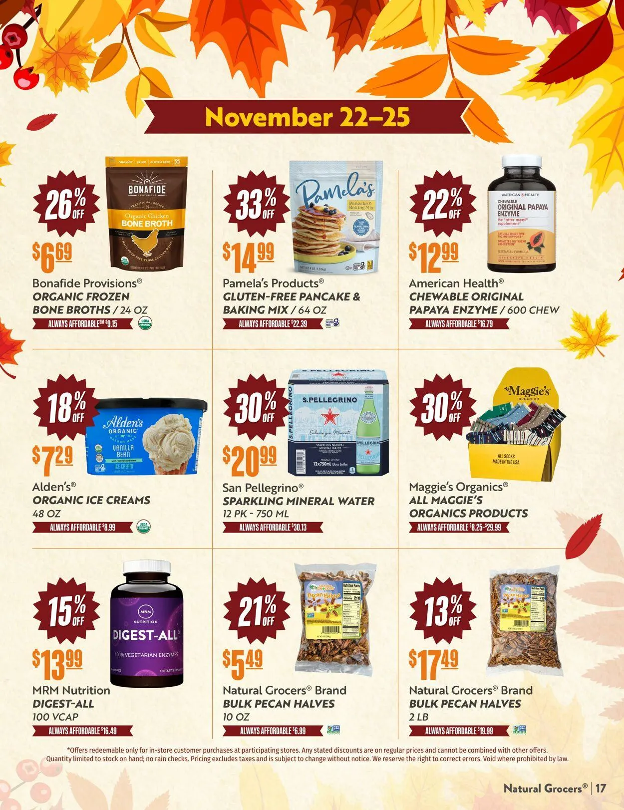 Weekly ad Natural Grocers from October 23 to November 7 2025 - Page 17