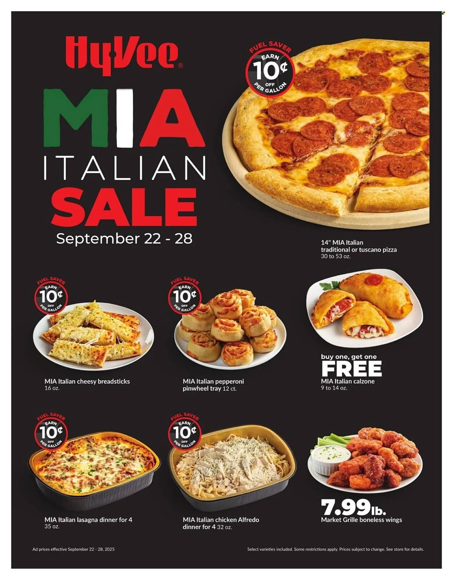 Weekly ad Hy-Vee weekly ad from September 22 to September 28 2025 - Page 1
