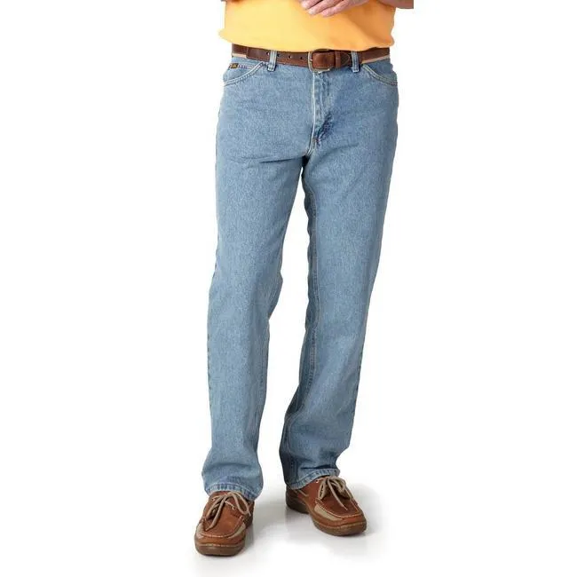 Mens Regular Fit Straight Leg Jeans