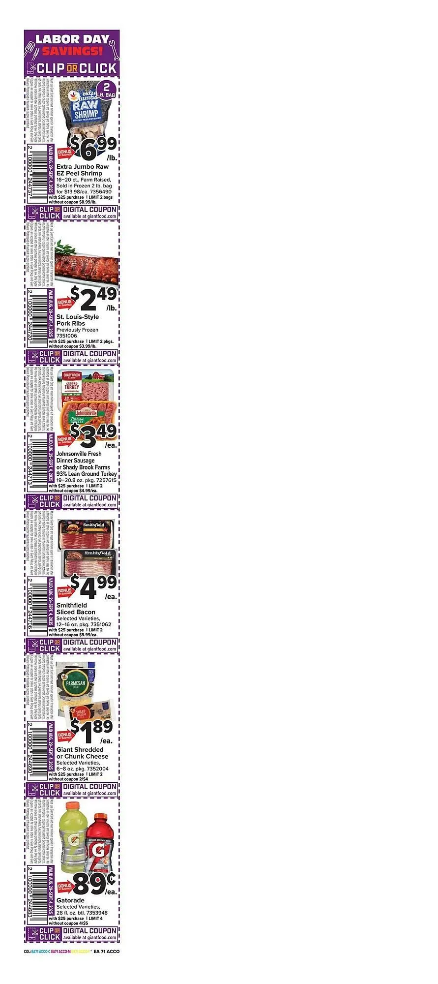 Weekly ad Giant Food Weekly Ad from August 29 to September 4 2025 - Page 3