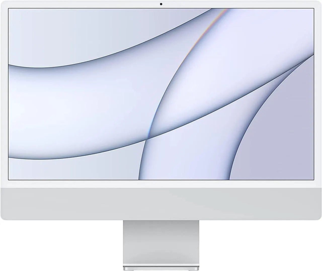 Apple iMac 24" 256GB Retina 4.5k, M1 chip with 8-core CPU and 7-core GPU Silver - MGTF3LL/A