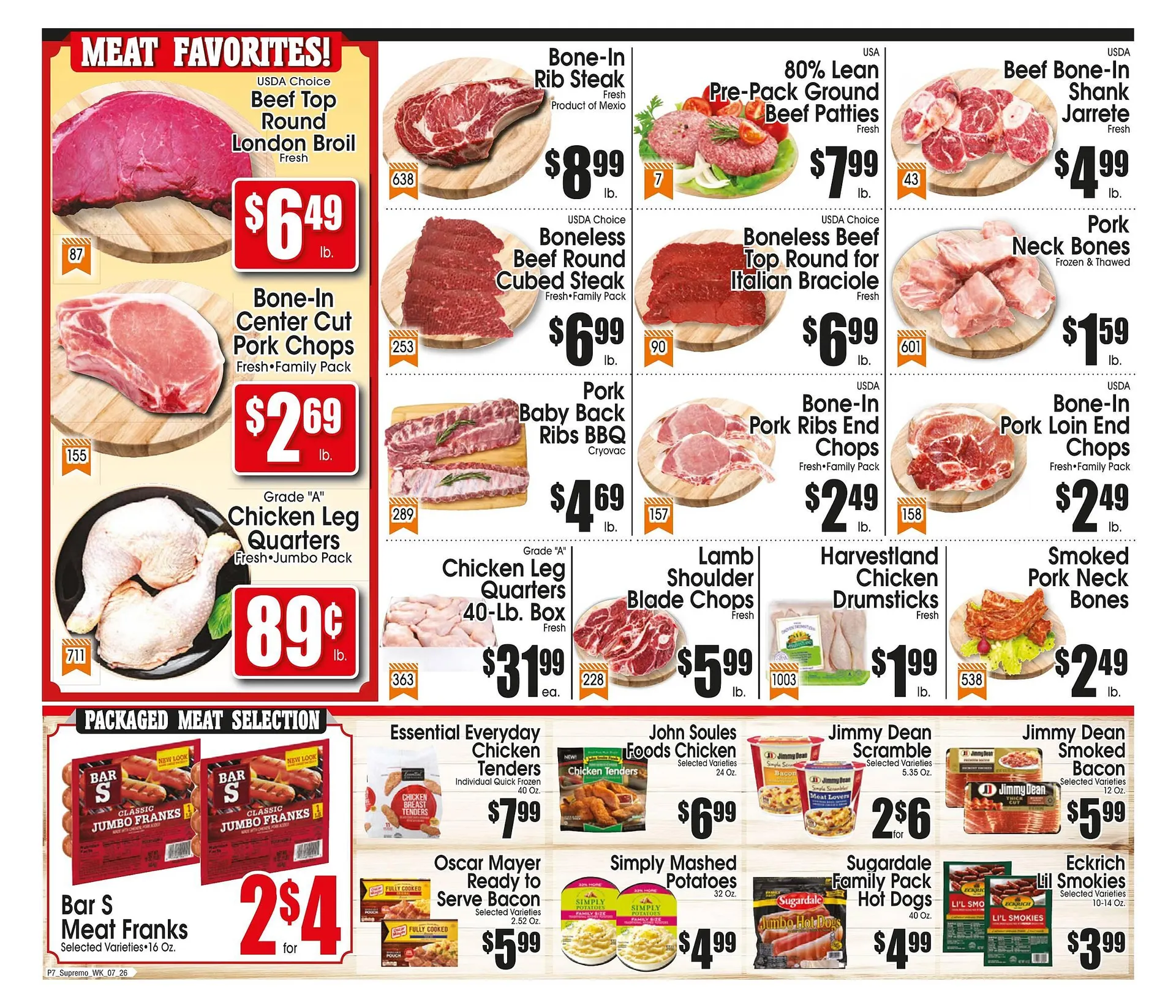 Weekly ad Supremo Foods Inc Weekly Ad from July 26 to August 1 2025 - Page 7
