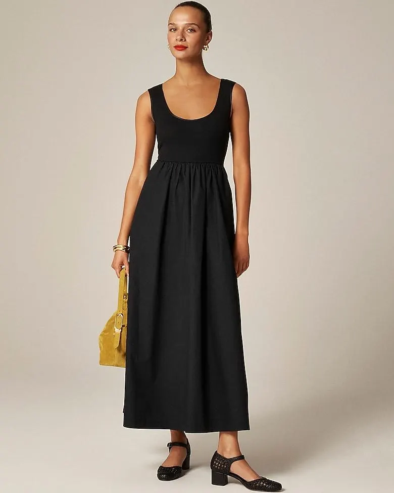 Scoopneck mixy dress