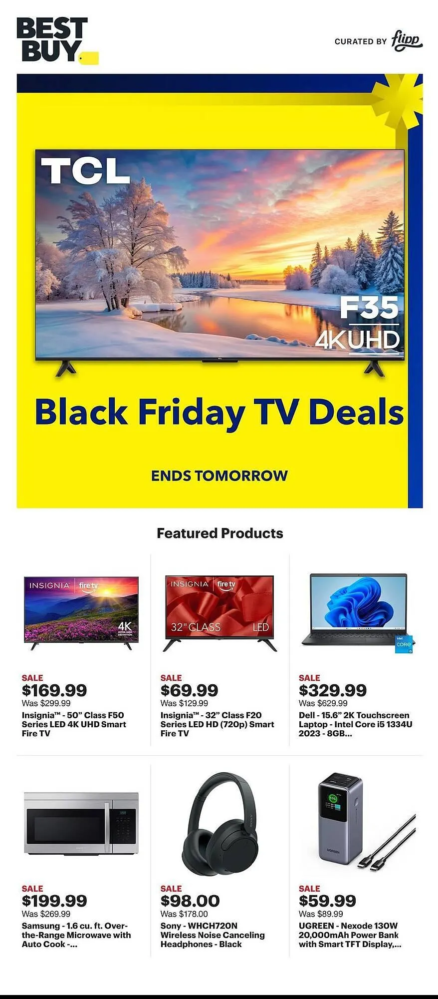Best Buy weekly ad - 1