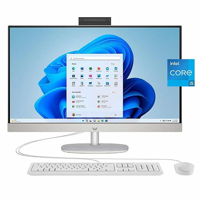 HP 27" All-in-One Desktop Computer,