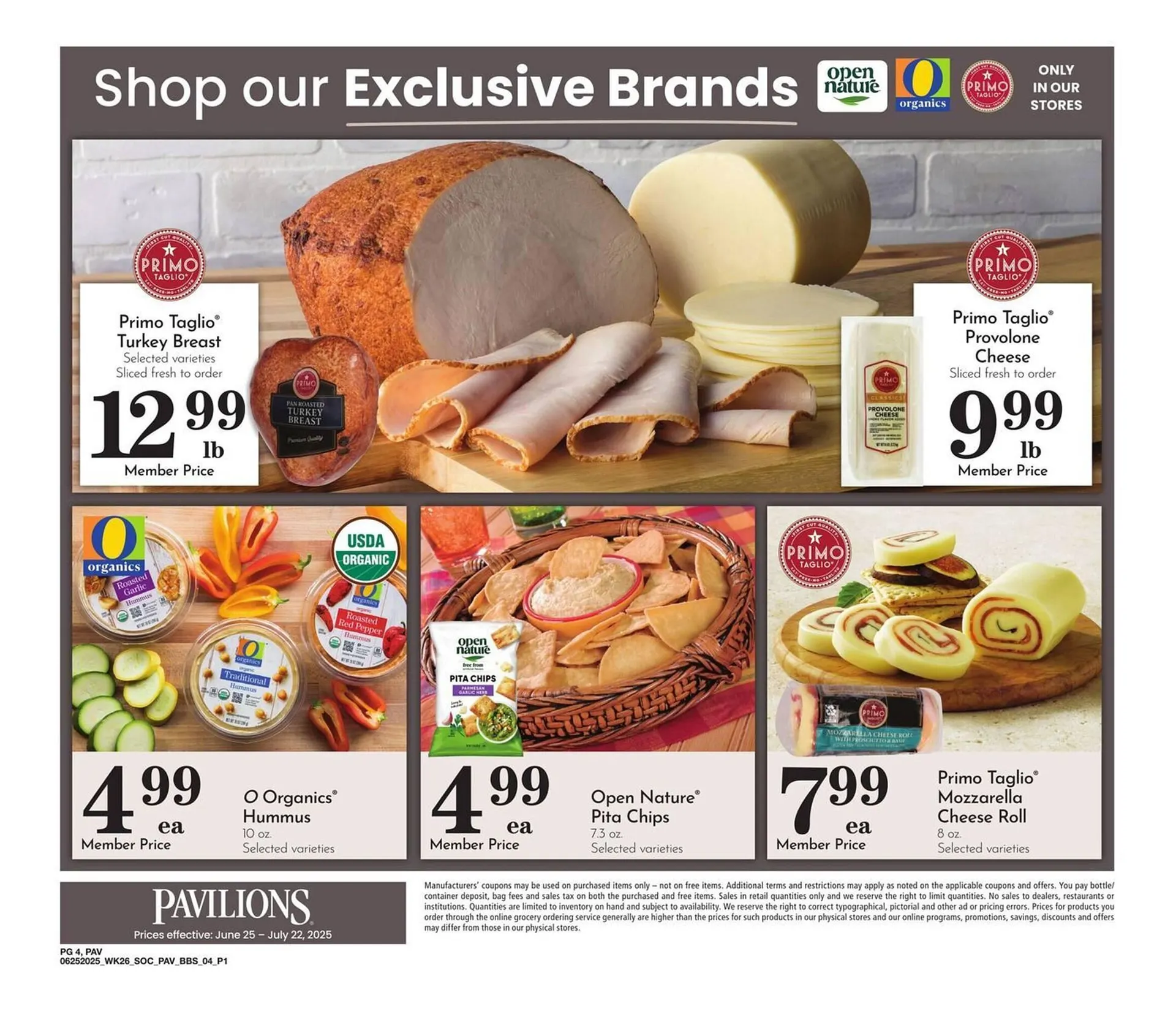 Weekly ad Pavilions Weekly Ad from June 25 to July 22 2025 - Page 4