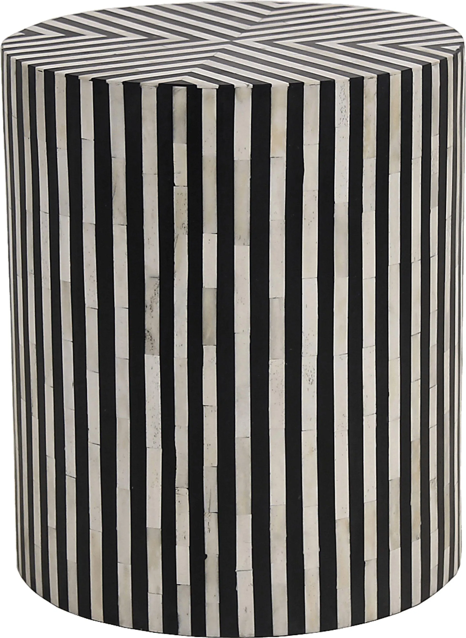 Serrento Black Side Table