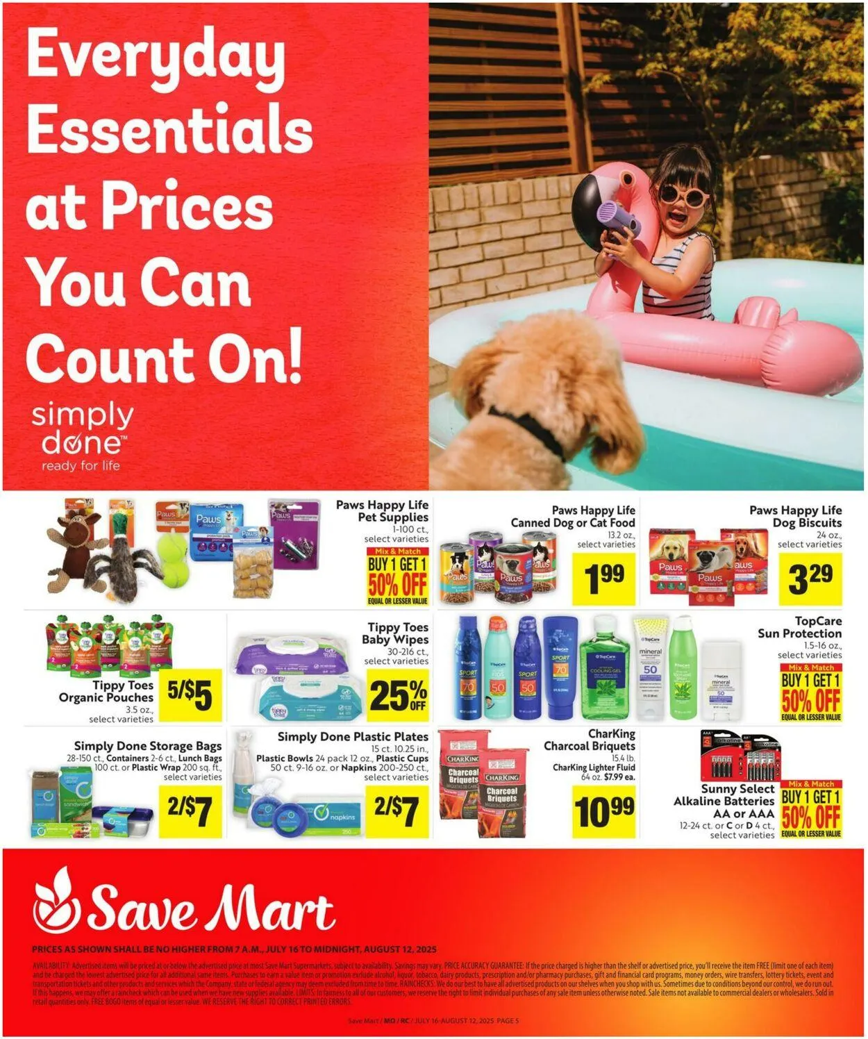 Weekly ad Save Mart Current weekly ad from July 16 to August 12 2025 - Page 5