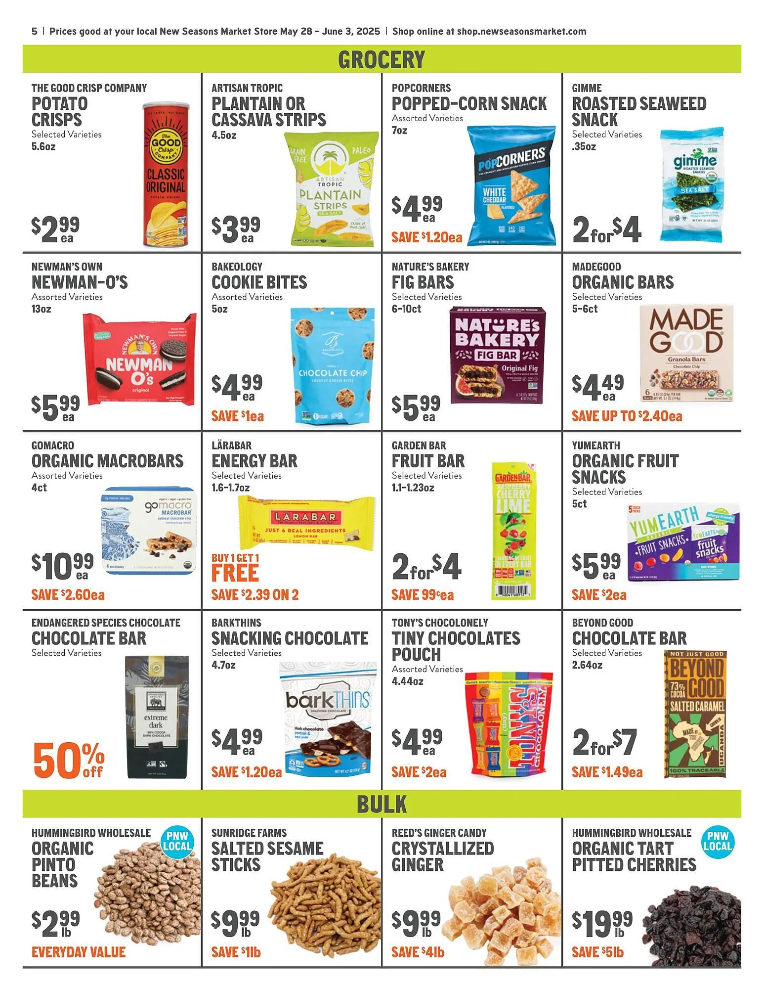 Weekly ad New Seasons Market ad from May 28 to June 3 2025 - Page 5