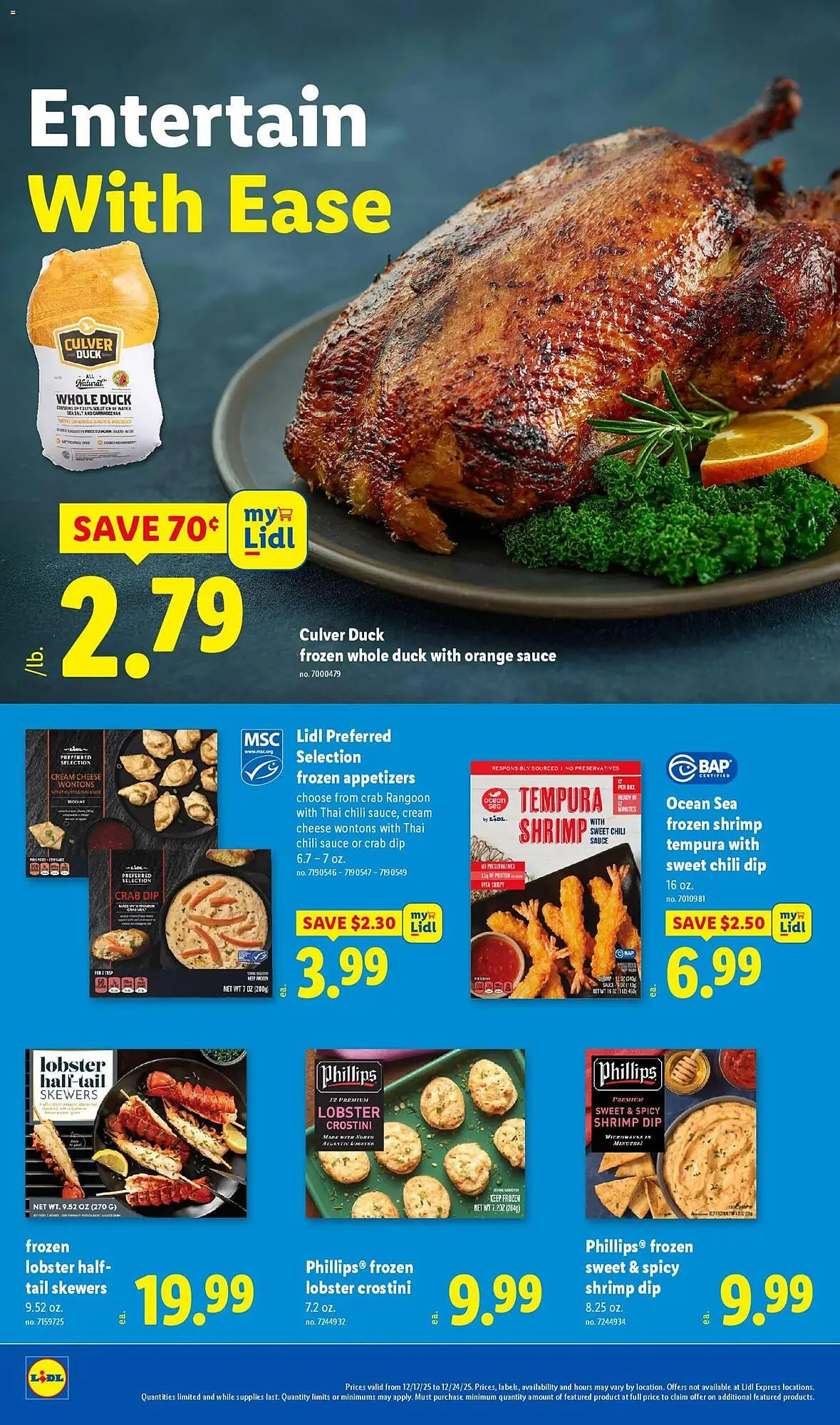 Weekly promotion Lidl weekly ad spanning from December 17 to December 24 2025 - Page 10 for Catalogue 365