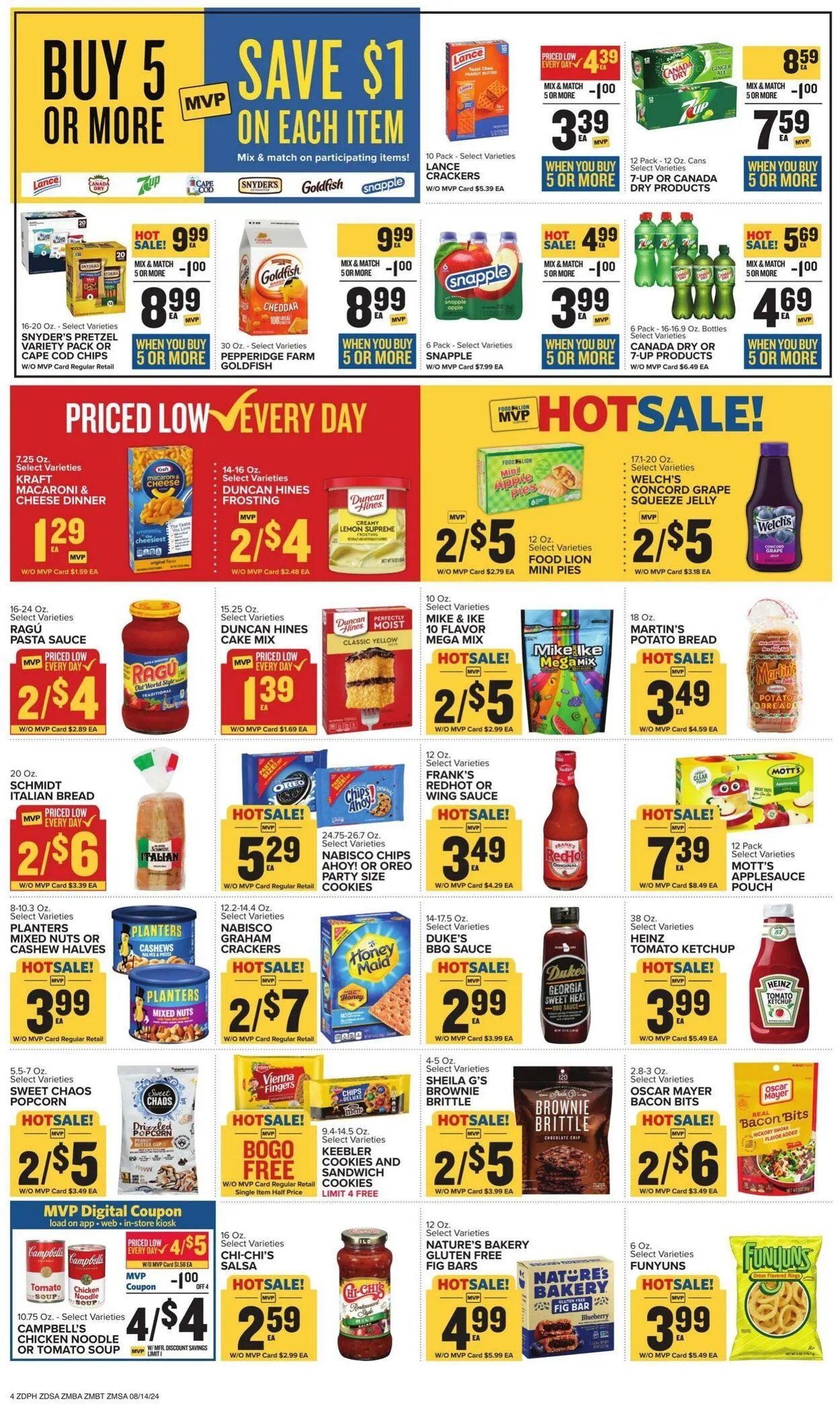 Weekly ad Food Lion Current weekly ad from August 14 to August 20 2024 - Page 4