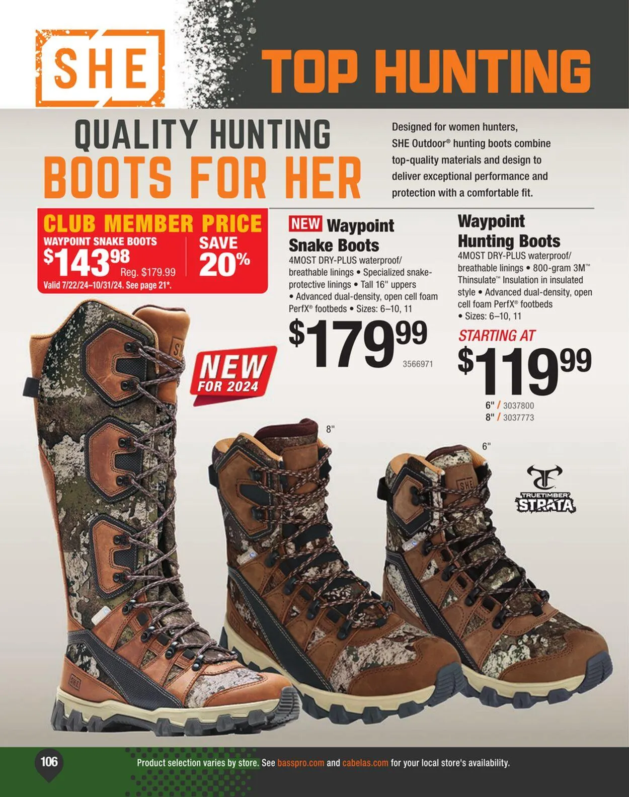 Weekly ad Bass Pro Current weekly ad from September 4 to September 18 2024 - Page 106