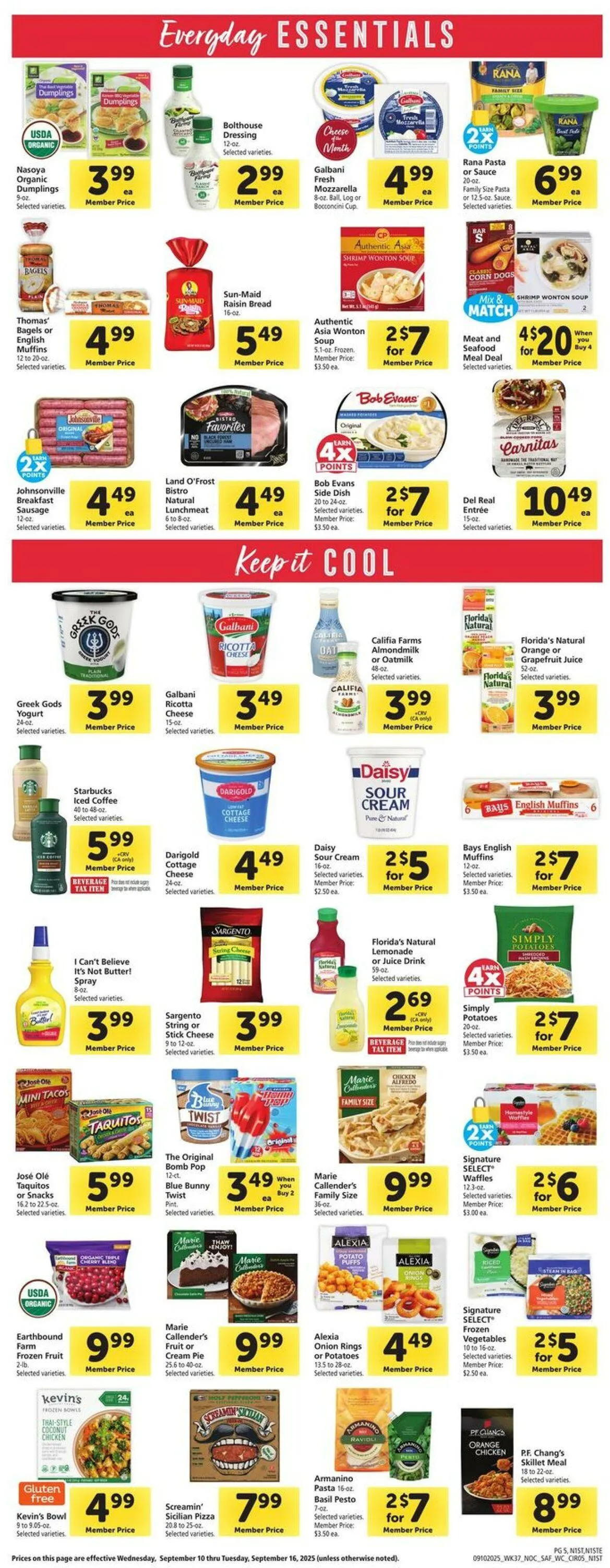 Weekly ad Safeway Current weekly ad from September 10 to September 16 2025 - Page 5