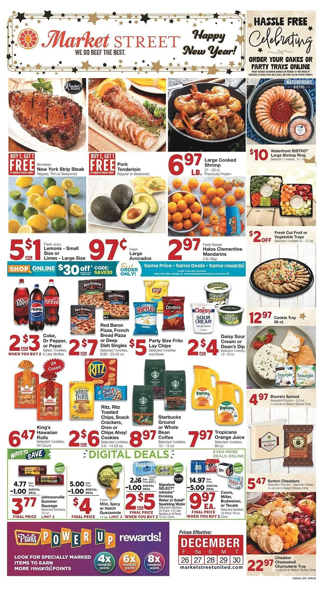 Weekly ad Market Street weekly ad from December 26 to December 30 2025 - Page 1