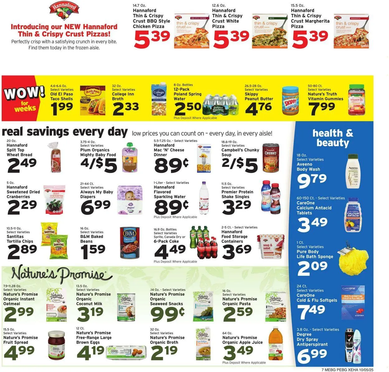 Weekly ad Hannaford Current weekly ad from October 5 to October 11 2025 - Page 7