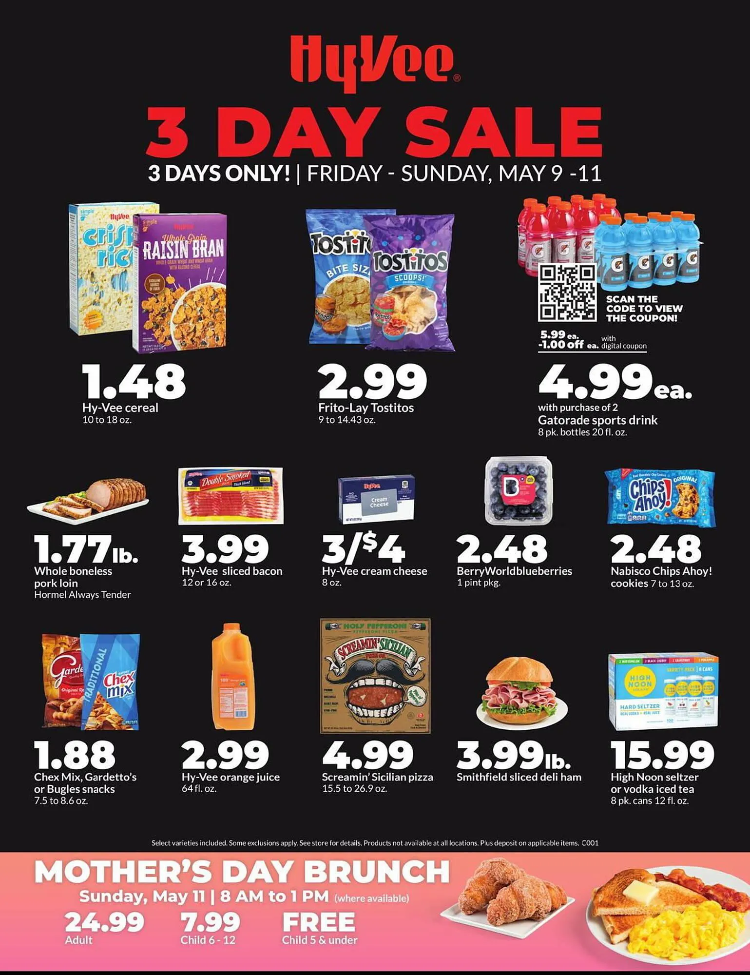 Weekly ad Hy-Vee Weekly Ad from May 9 to May 11 2025 - Page 1