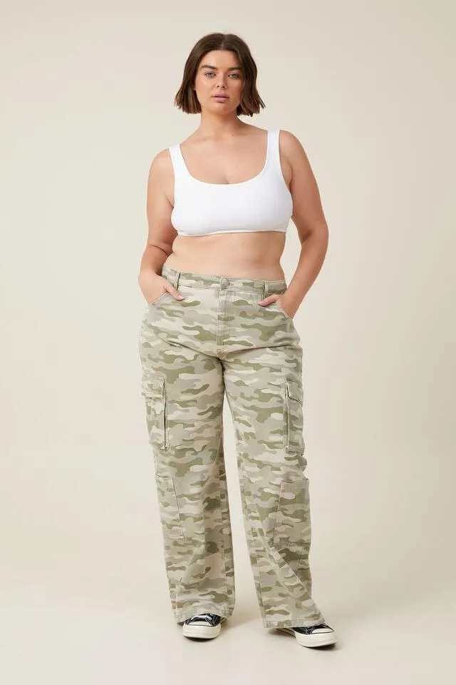 Cargo Wide Leg Jean