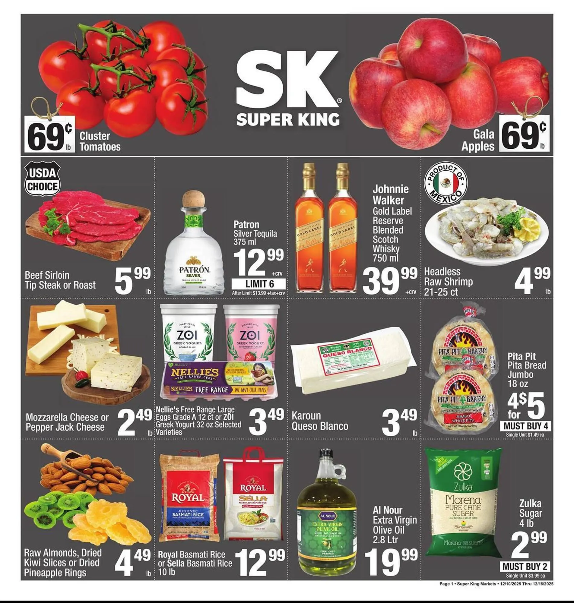 Weekly ad Super King Markets weekly ad from December 10 to December 16 2025 - Page 1