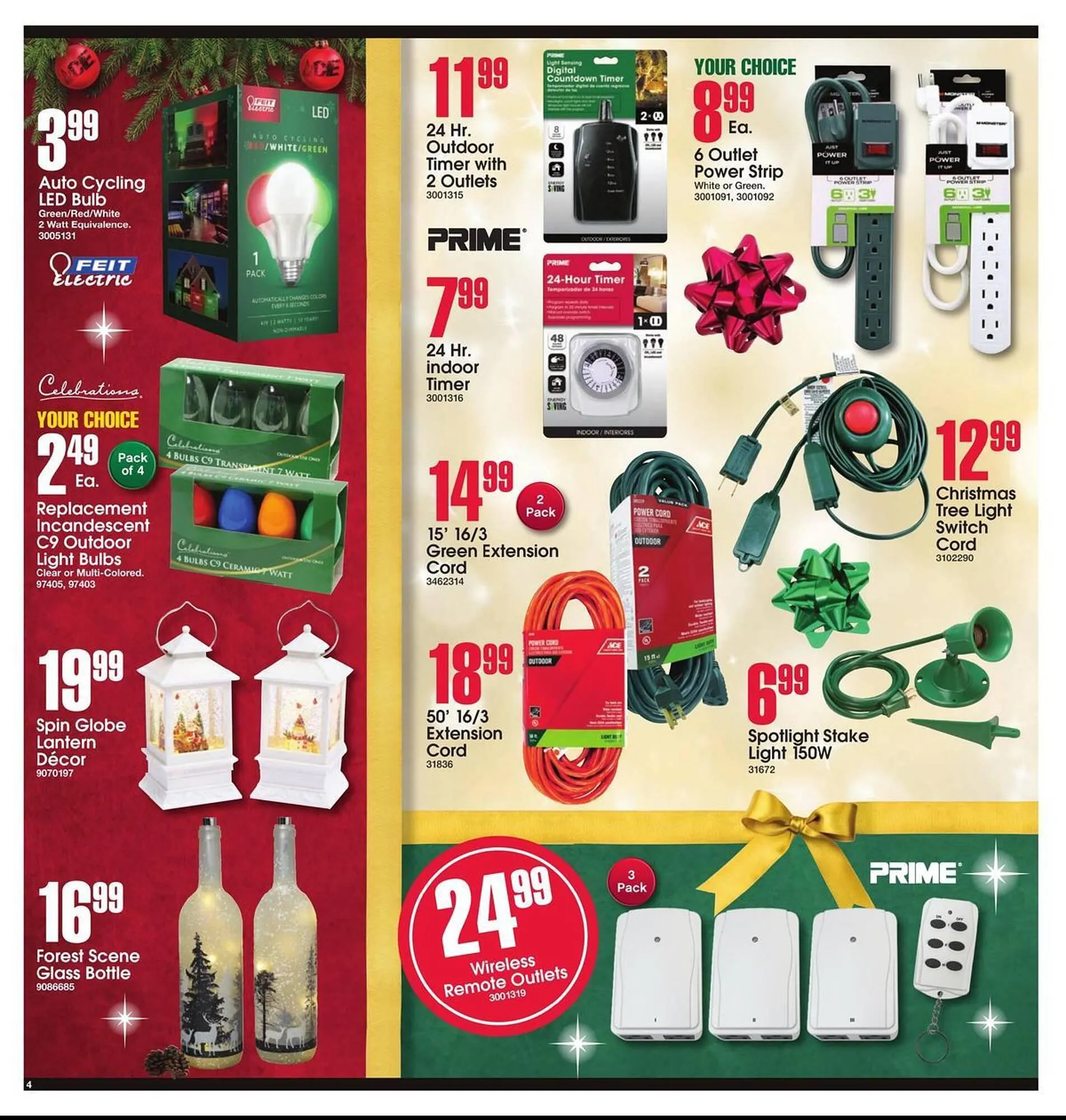 Weekly ad Ace Hardware flyer from November 19 to December 1 2025 - Page 4