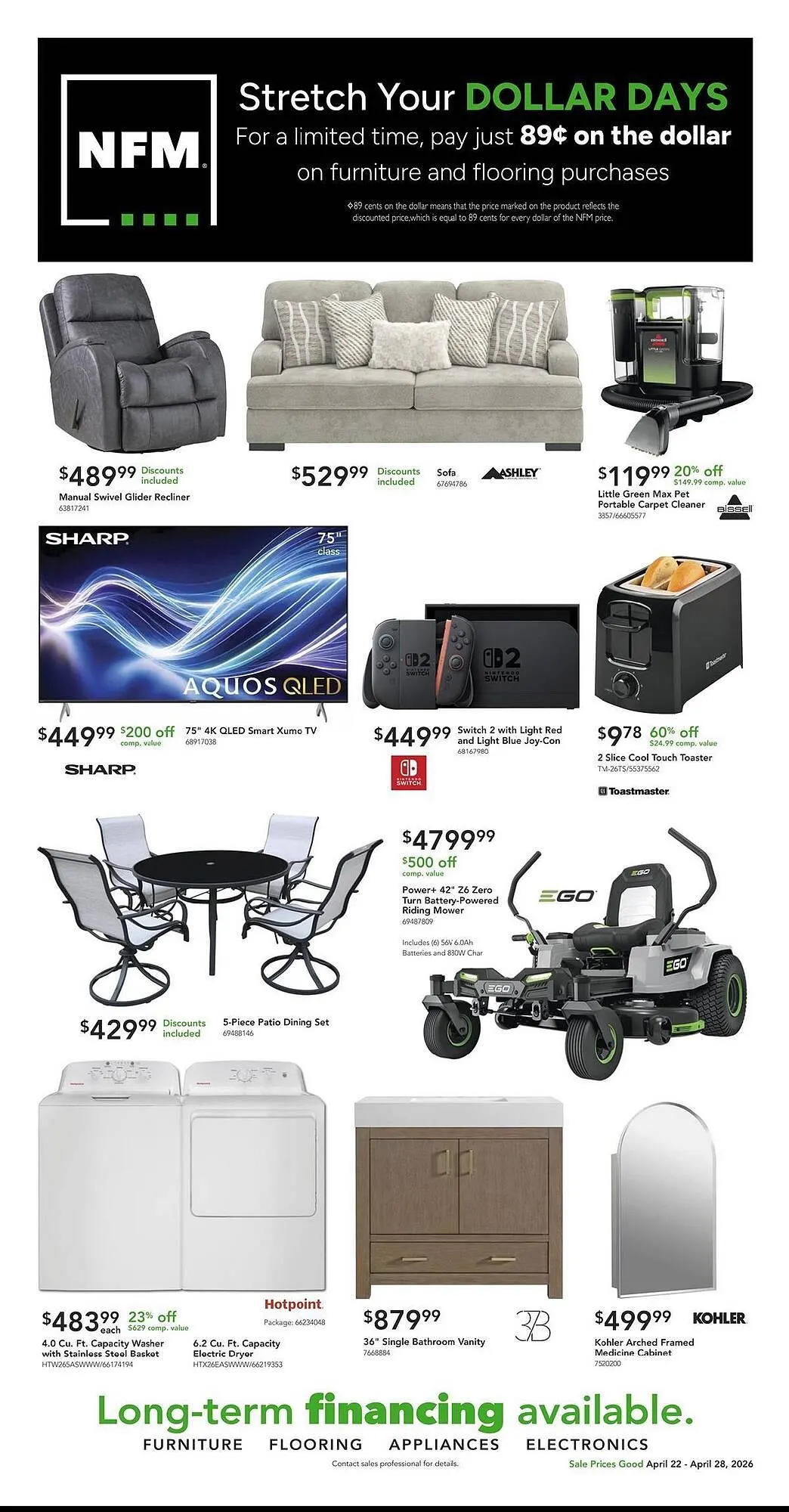 Nebraska Furniture Mart weekly ad - 1