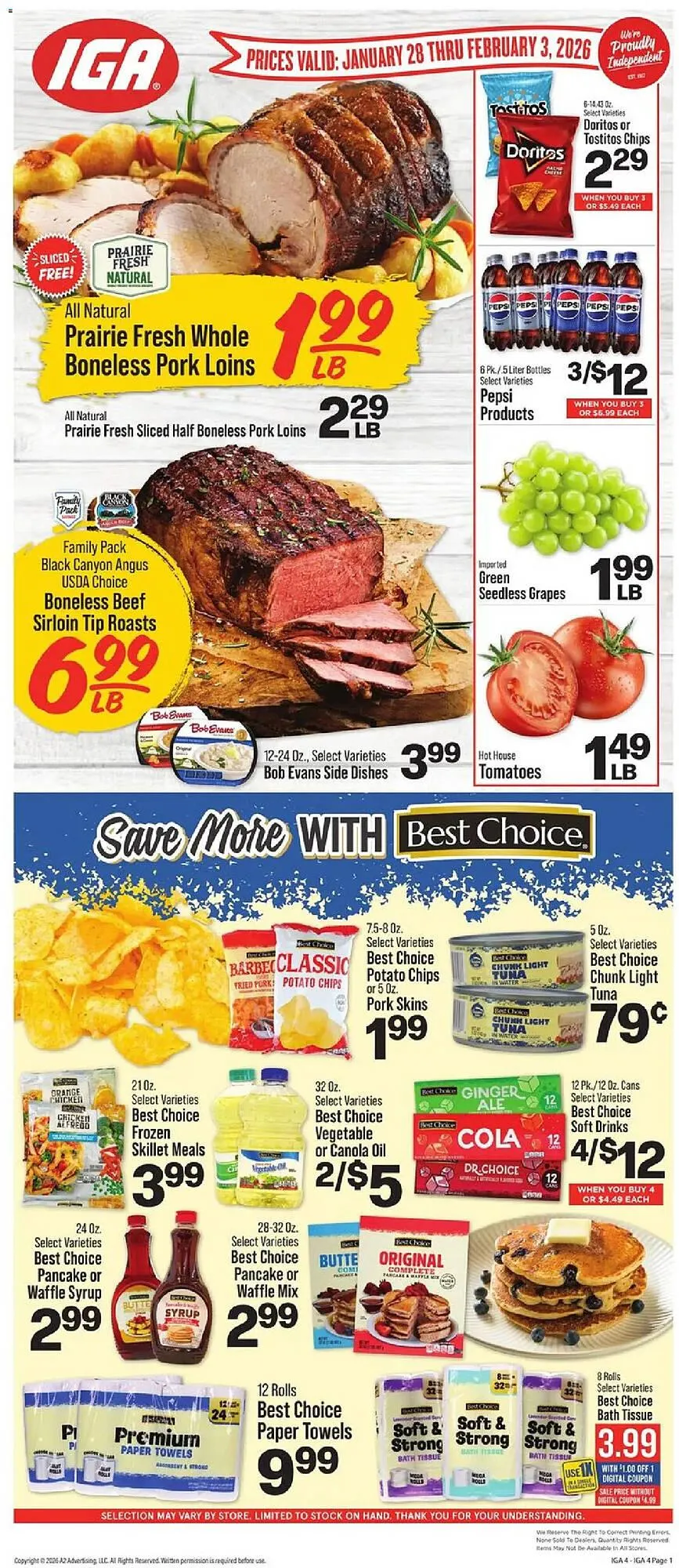 IGA weekly ad - 1
