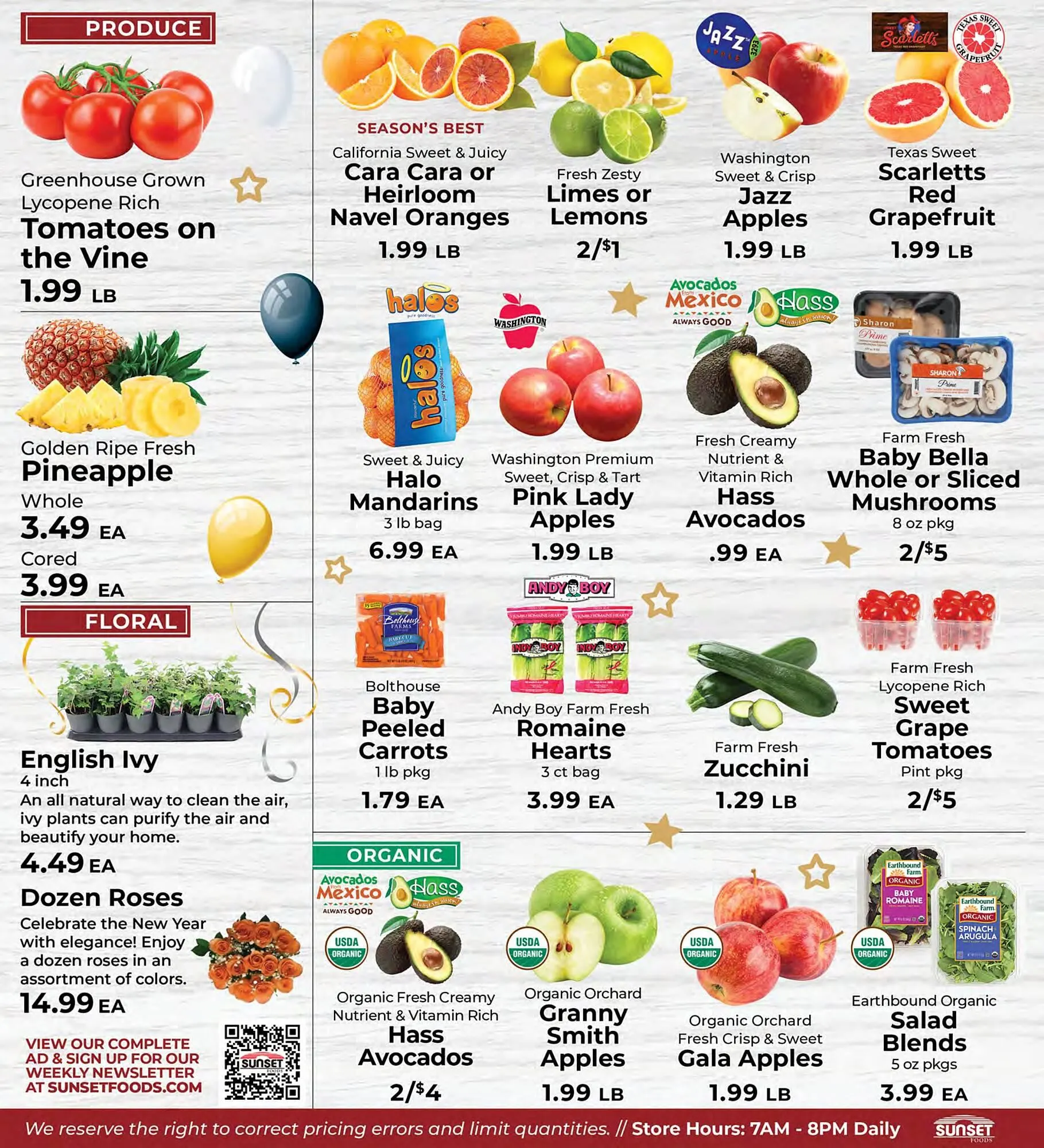 Weekly ad Sunset Foods weekly ad from December 31 to January 6 2026 - Page 6