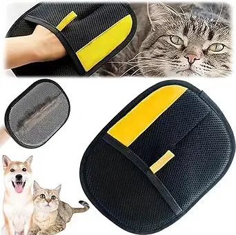 Electrostatic Gloves Pet Hair Removal Glove, 2025 Pet Hair Remover Glove, Washable Reusable Dogs Cats Hair Gloves