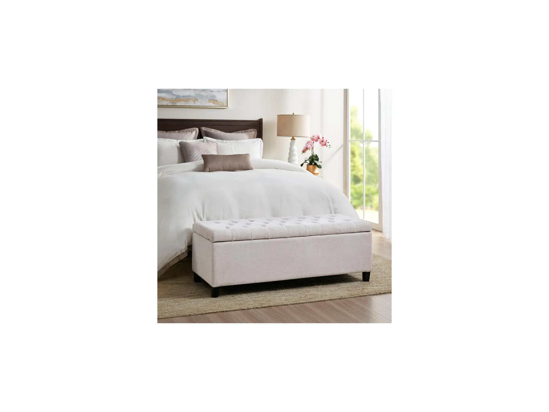 Madison Park Shandra Close Storage Bench