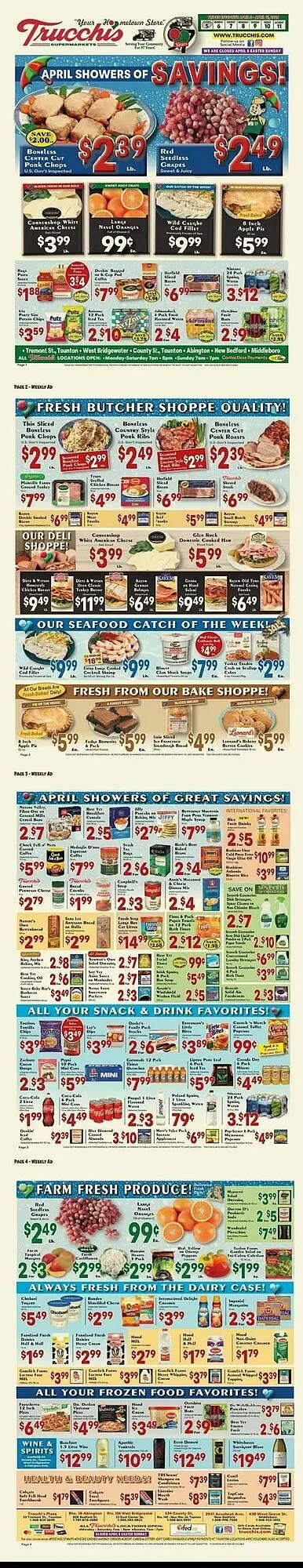 Weekly ad Trucchis weekly ad from April 6 to April 11 2026 - Page 1