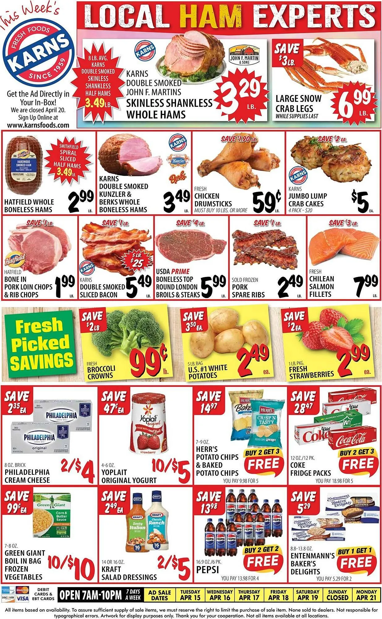 Weekly ad Karns Weekly Ad from April 15 to May 12 2025 - Page 1