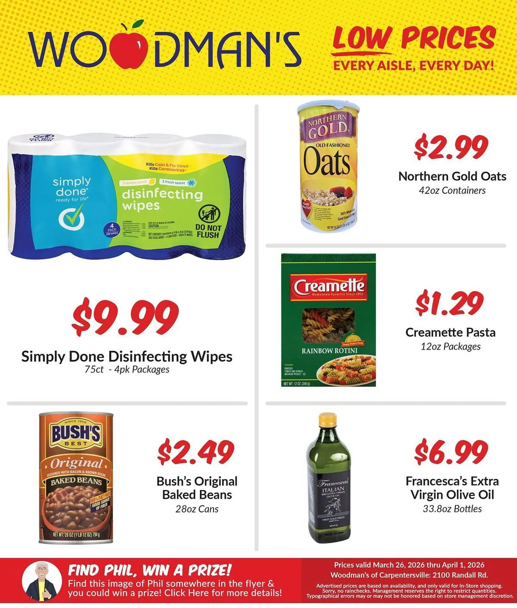 Weekly ad Woodman's weekly ad from March 26 to April 1 2026 - Page 1