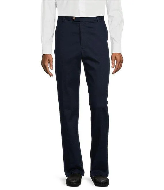 TravelSmart Ultimate Performance Classic Fit Flat Front Non-Iron Chino Pants