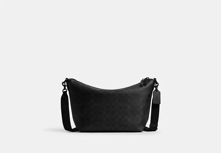 Top Zip Messenger Bag In Signature Canvas