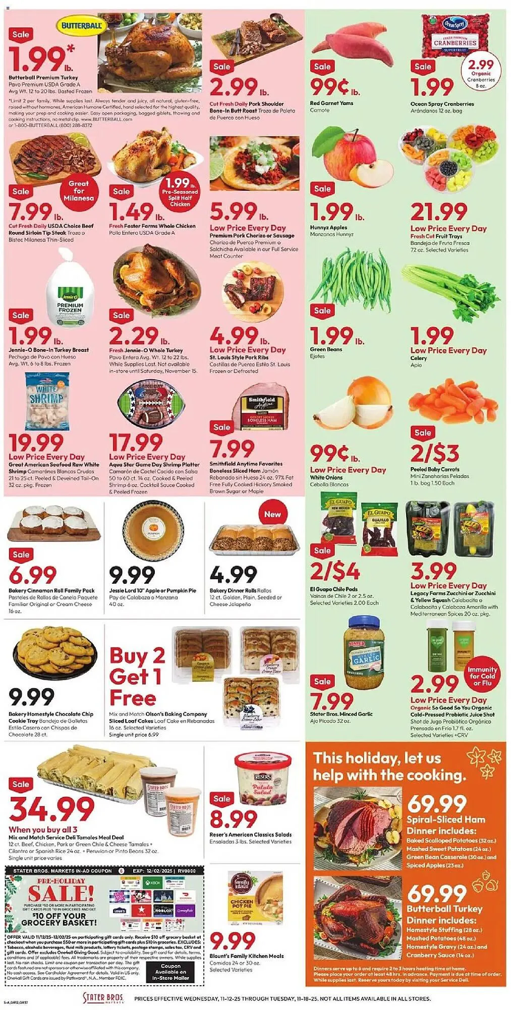 Weekly ad Stater Bros weekly ad from November 12 to November 18 2025 - Page 5