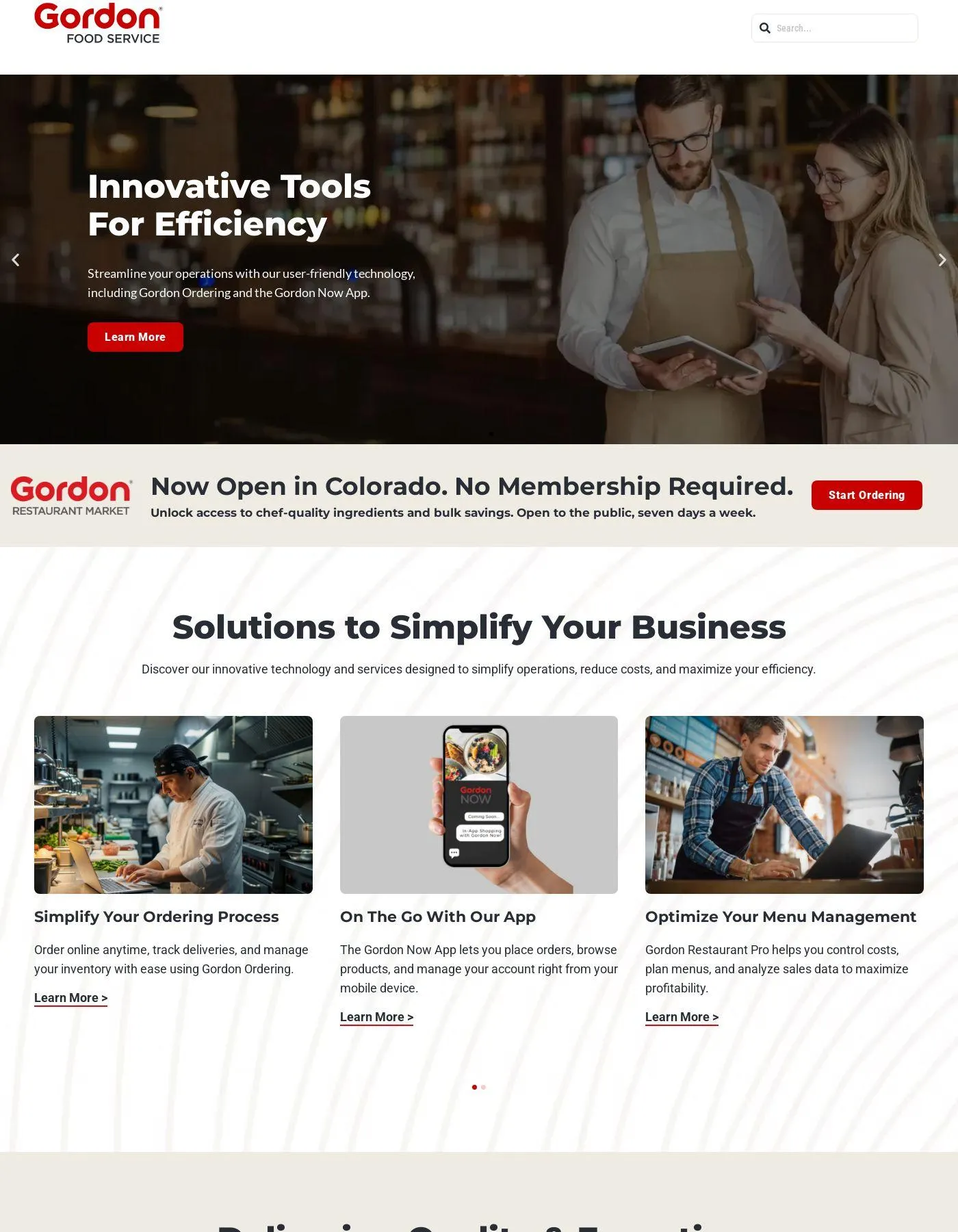 Weekly ad Gordon Food Service Store from December 8 to December 17 2025 - Page 1