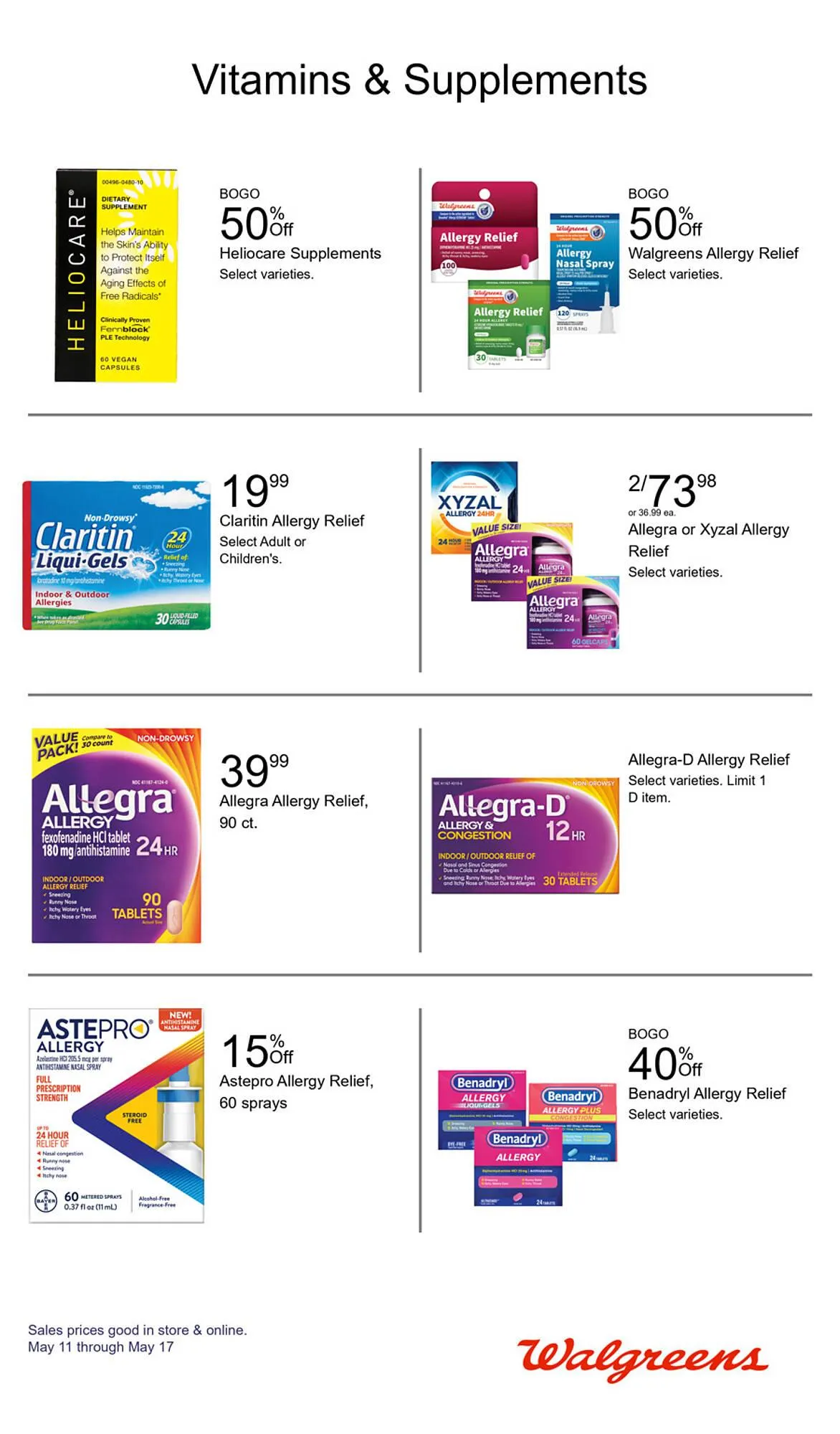 Weekly ad Walgreens Weekly Ad from May 11 to May 17 2025 - Page 9