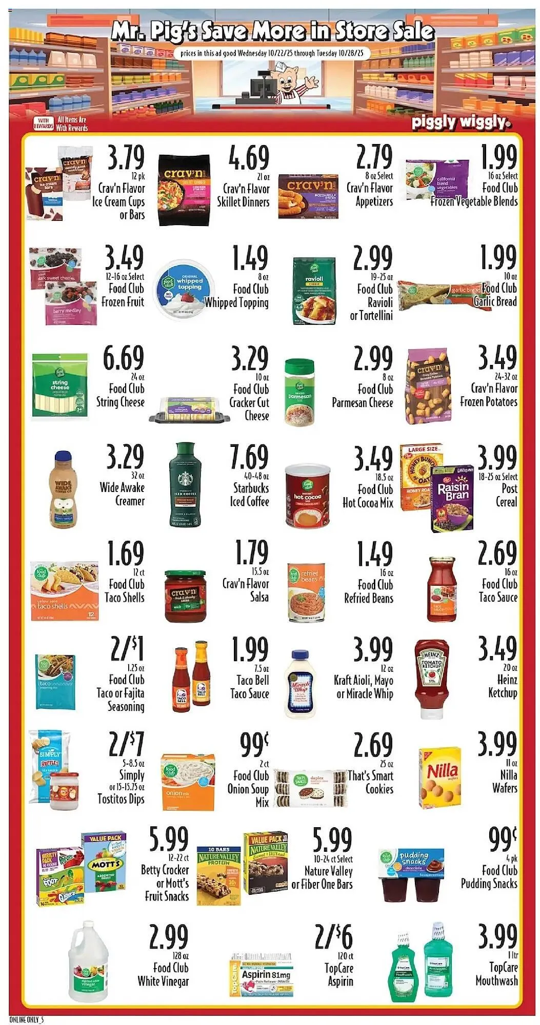 Weekly ad Piggly Wiggly weekly ad from October 22 to October 28 2025 - Page 7