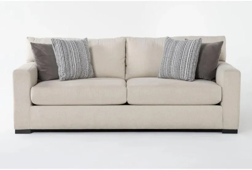 Mercer Foam IV 88" Fabric Condo Sofa | Track Arms