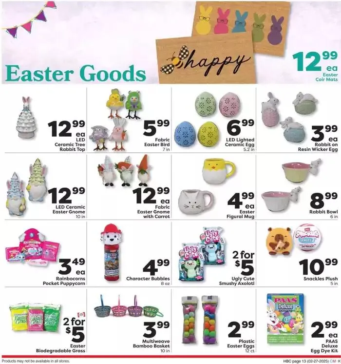 Weekly ad Weekly Ads Weis Markets from February 26 to March 26 2025 - Page 13