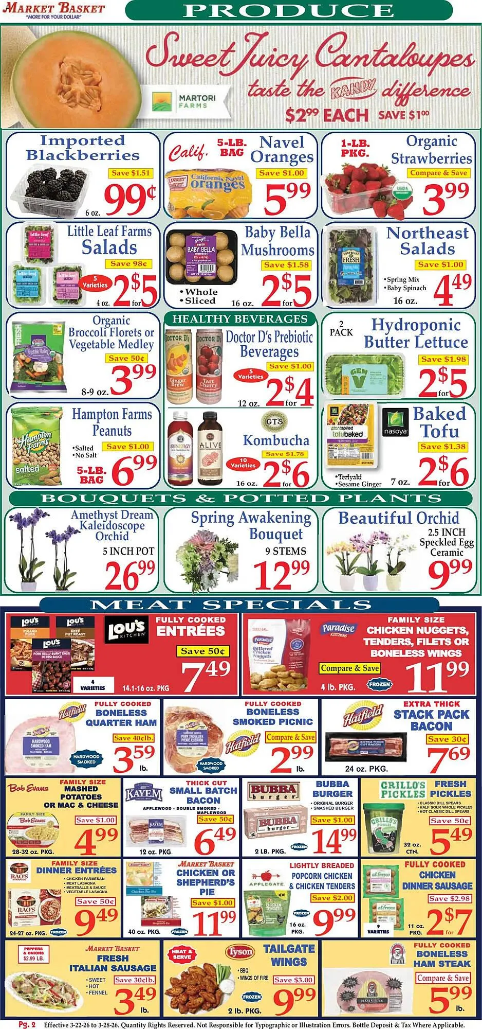 Weekly ad Market Basket weekly ad from March 22 to March 28 2026 - Page 2