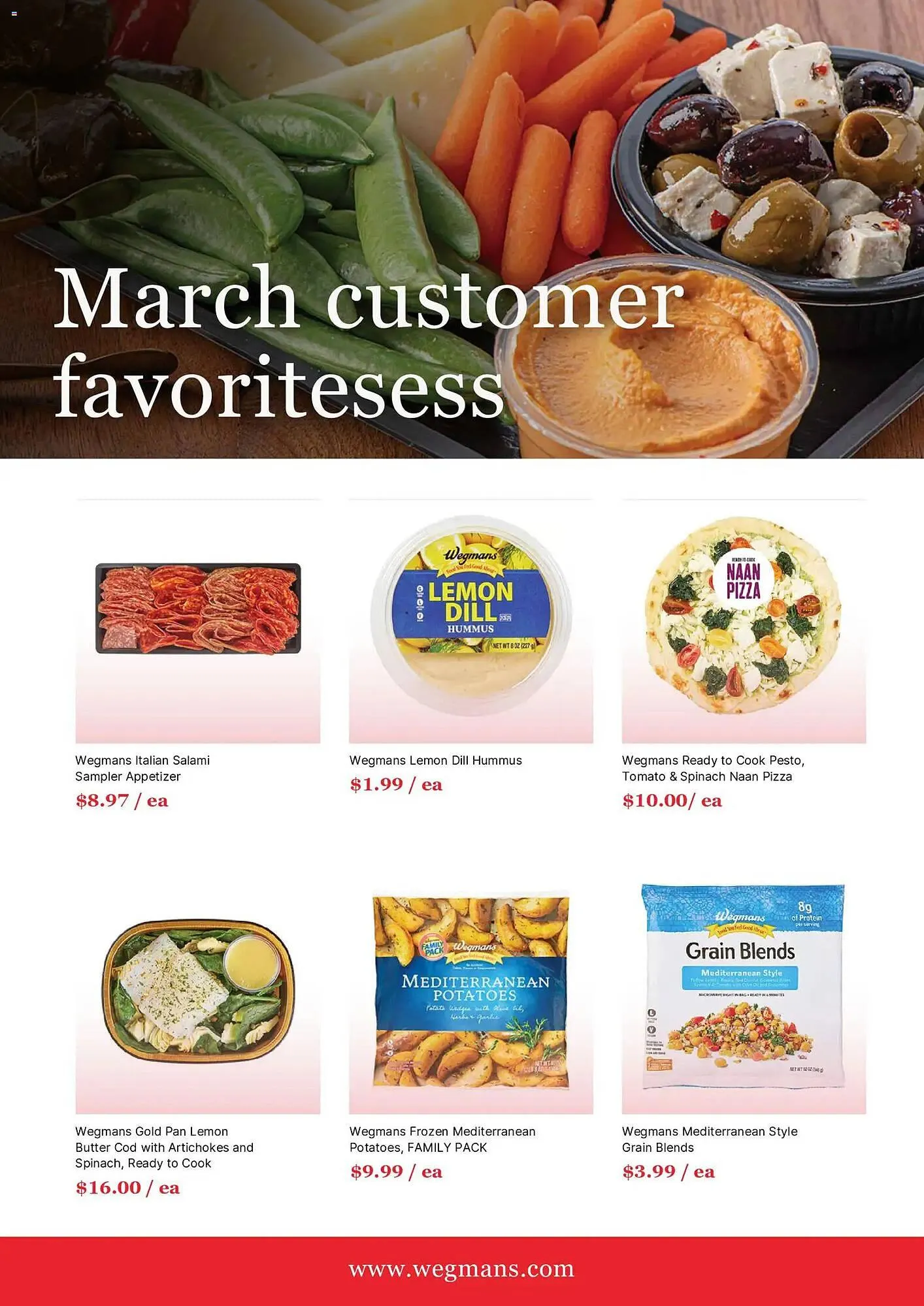 Weekly ad Wegmans flyer from March 1 to April 1 2026 - Page 2